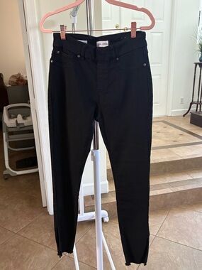 Tribal Black Skinny Jeans | Raw Hem Ankle | Stretch Denim | Sizes 4 & 6 | NWT